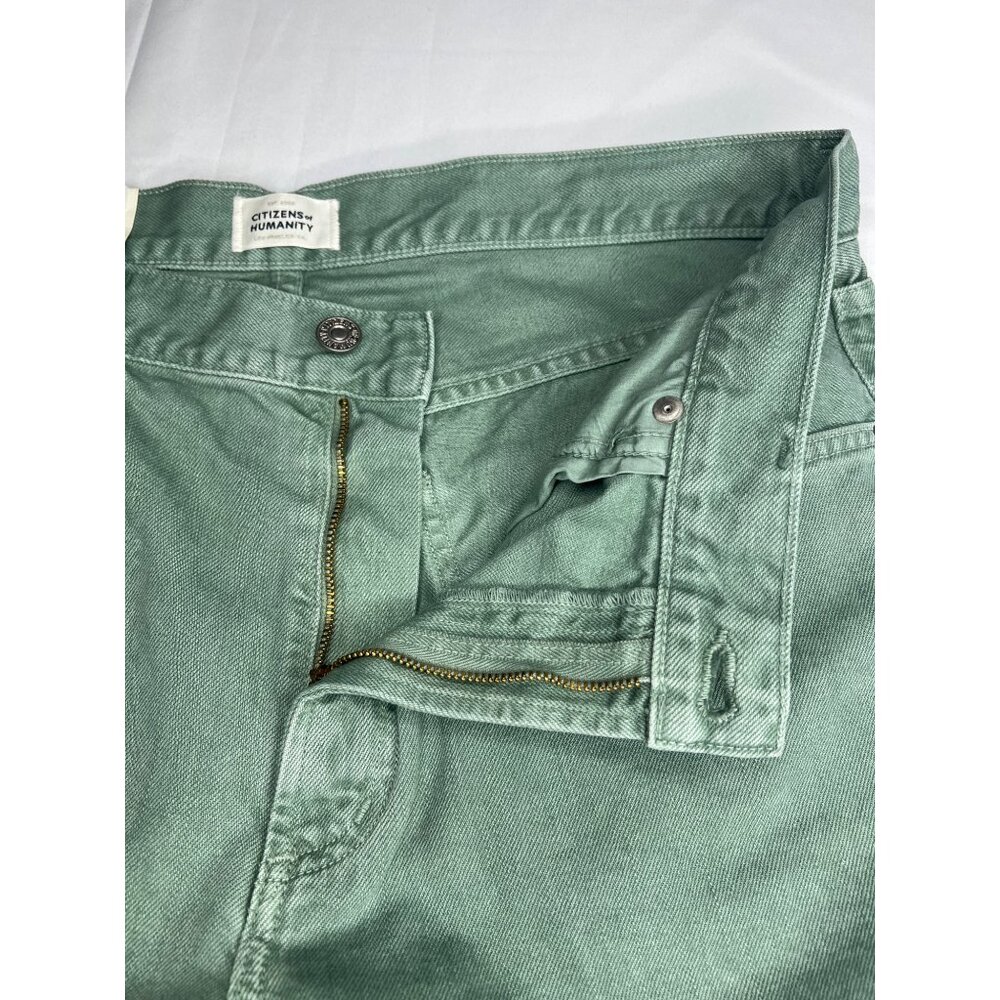 Citizens Of Humanity Loli Mid Rise Baggy in Nova Green Size 31 - Picture 7 of 17